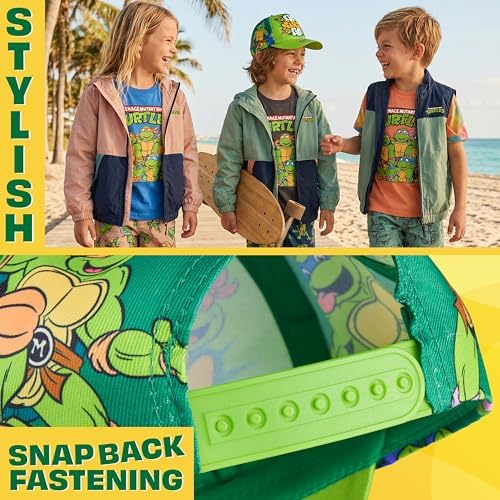 Get Trend Teenage Mutant Ninja Turtles Boys Baseball Cap & Sunglasses Set UV400 Sun Protection Kids Hat Gifts for Boys (Green TMNT) — view 2