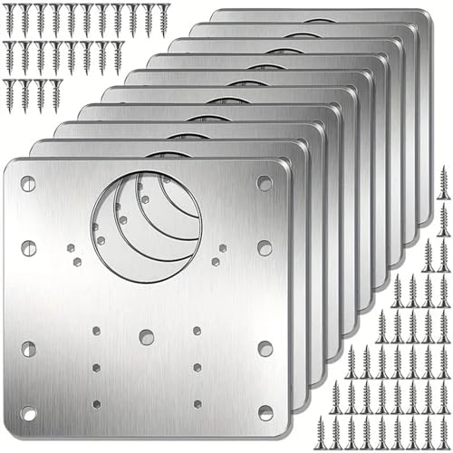 Plaque de reparation de charniere pour reparer un bois effrite