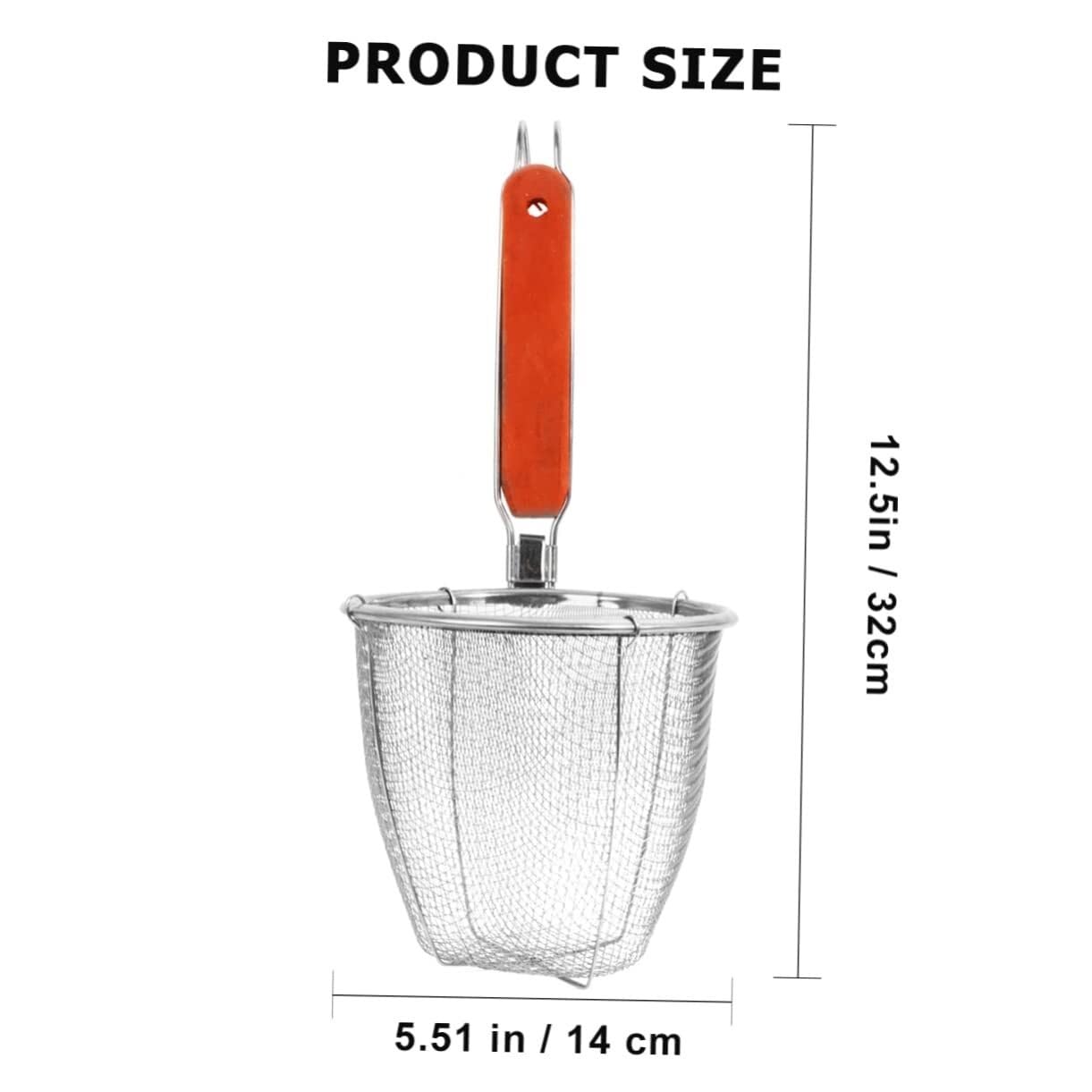 Frites à Frire Outil de Cuisson Panier-passoire Multifonction en Maille for friture Fryer Basket