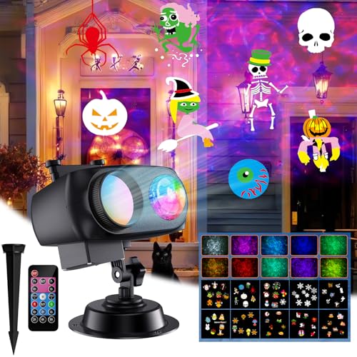 COOLWUFAN Dual Head Projector