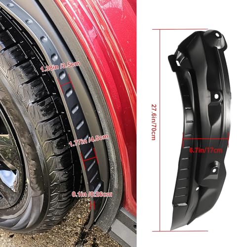 Image of Mudguards for Toyota RAV4 2019-2024 Rear Mud Flaps ABS Rear Splash Guards Mudflaps