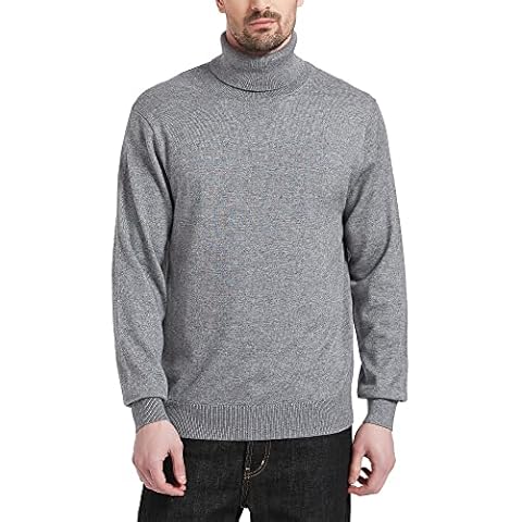 Kallspin Lightweight Wool Blend Turtleneck Jumper Cover