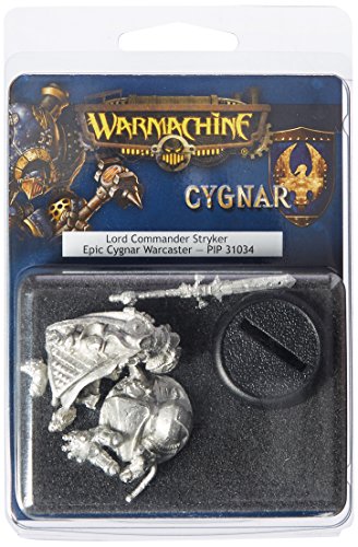 Privateer Press Warmachine: Cygnar Lord Commander Stryker Model Kit