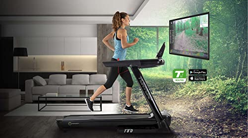 Tunturi T80 Endurance Laufband Klappbar - Walking pad - Für zuhause - LED Monitor - Laufband mit 44 Trainingsprogrammen… – Bild 5