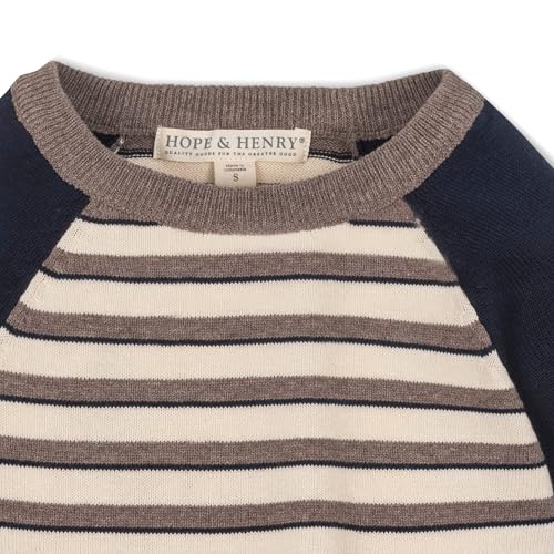 Image of Hope & Henry Girls' Milano Tipped Sweater Dress
