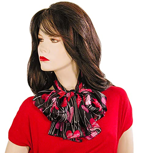 Heart Scarves Valentine’s Day Mother’s Day Lined Hearts2