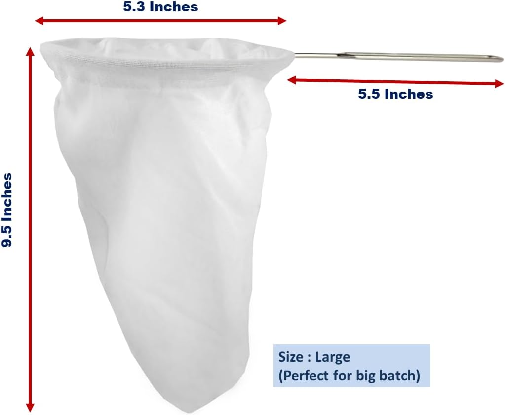 Thai Tea Filter (Large 5.3 Inc.) Reusable coffee/Tea filter image 2
