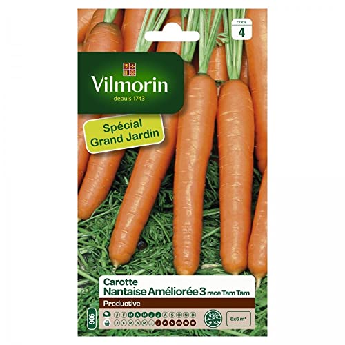 VILMORIN - Format économique - Carotte Nantaise TAM TAM