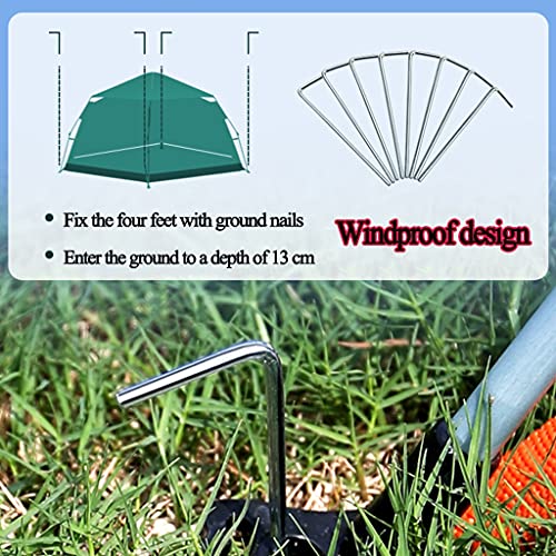 Tente pop up dome pour camping et plage protection uv - 5