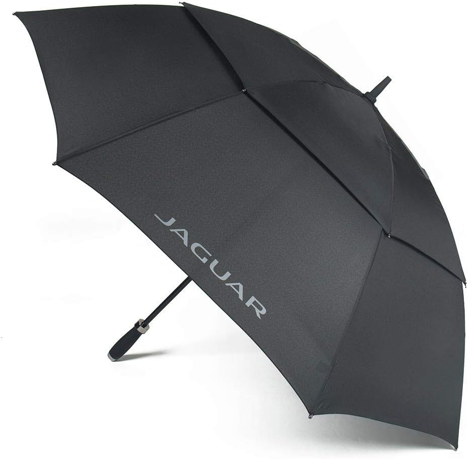 Genuine Jaguar Golf Umbrella Black Amazon.pl Sport i turystyka