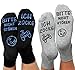ANOTION Gaming Socken, nicht stören Ich bin Lustige Söckchen, Do Not Disturb I'm Gaming Neuheit Baumwollsocken Gamer Socken Rutschfeste Haussocken Wintersocken für Damen Herren Spieler