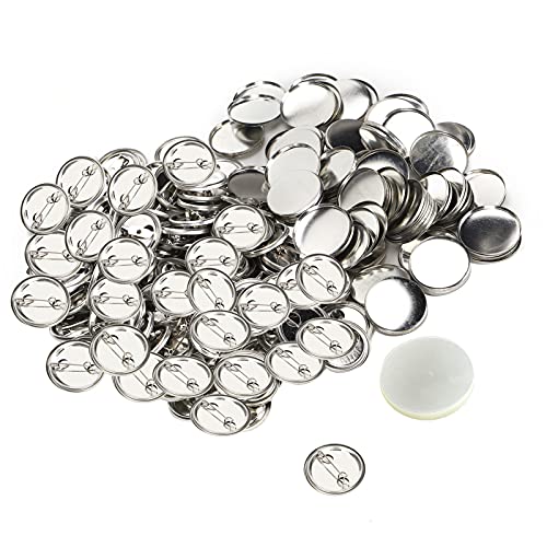 Badges en fer blanc de 32 mm avec épingles pour réussir toutes vos activités de bricolage