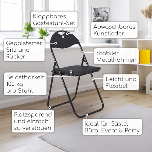 Klappstuhl Raburg 6er-Set von MACO Möbel