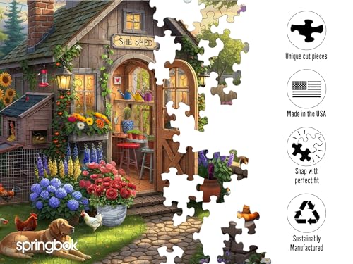 Puzzle Square Temática Jardín 3+ Anos miniatura 5