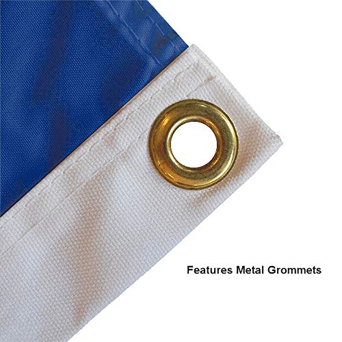 Kit mât de drapeau Buffalo Bills structure blanche WinCraft haute résistance