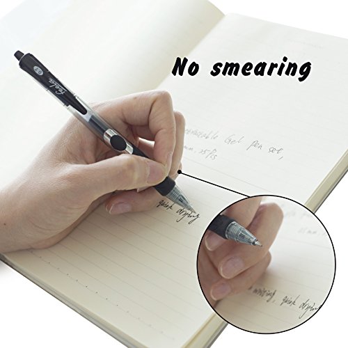 Penne a sfera roller in inchiostro nero premium