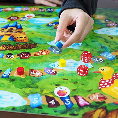 100 Pezzi Dadi a Sei Lati 12mm Traslucidi, Dadi a