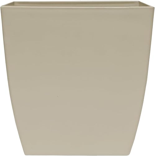 The HC Companies Aria - Maceta cuadrada de riego automático de 10 pulgadas, maceta de plástico para plantas de interior y exterior, flores, hierbas, disponible en Yaxa Guatemala