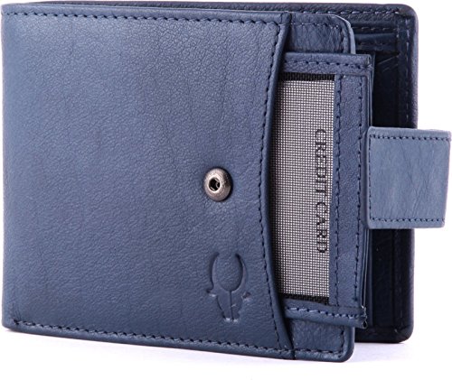 WildHorn® Detachable Credit Card Holder Men's Leather Wallet