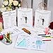 Colarr 24 Sets Wedding Activities for Kids Individually Packaged Coloring Books and Crayons, Gift Goodie Bags and Scavenger Hunt Sheets Kids Wedding Favors Games for Reception