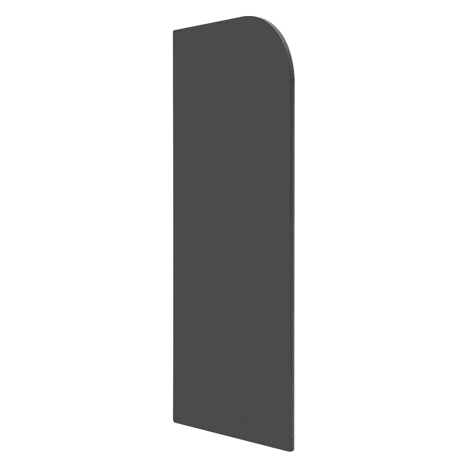 Parete divisoria per orinatoio WC da uomo per WC 40 x 90 (rotondo-nero)