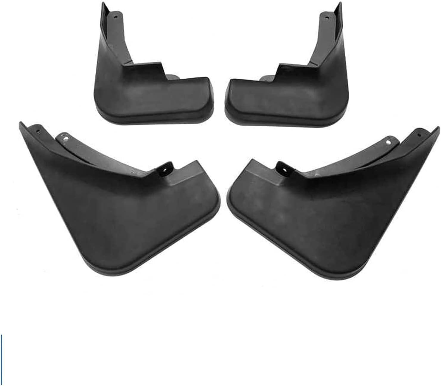 RSCBB 4 Pcs Car Mud Flaps Splash Guards for Volkswagen T-ROC 2018 2019, Easy Installation Mudguards Front Rear Mud Flaps Splashproof Waterproof Car Accessories