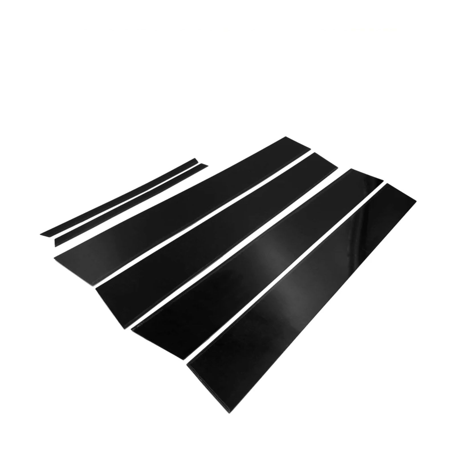 Embellecedor de pilar de ventana efecto espejo para Toyota Corolla 2009-2013 8