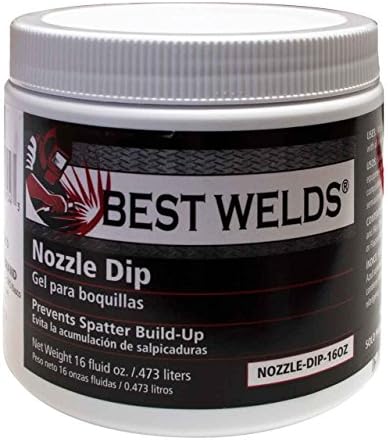 Best Welds Mig Welding Nozzle Gel Tip Dip 16oz Welder 1 LB