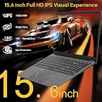 2026 15.6" FHD Laptop Computer with 24GB RAM 256GB SSD, Core i3 Processor(Up to 3.70 GHz), Win 11 Pro, Office Lifetime License, Backlit Keyboard, Fingerprint, Numeric Keypad, HDMI, Long Battery Life — image 2