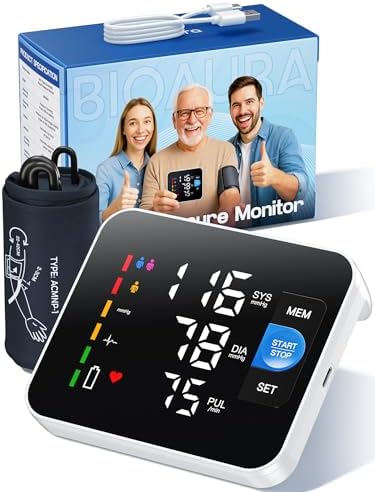 Tensi&oacute;metro de Brazo Digital, Pantalla Digital LED Medidor Tensio...