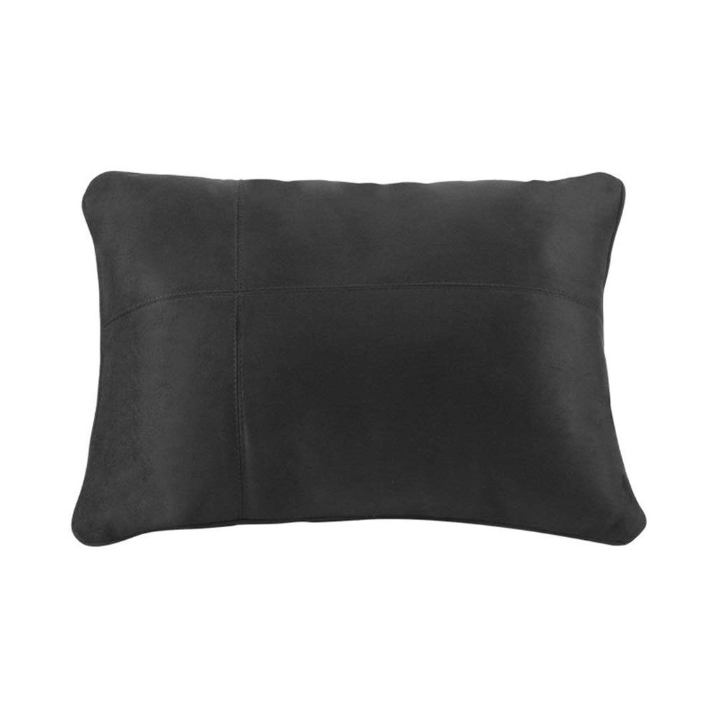 Soutien lombaire voiture noir et coussin ergonomique pour siège arrière automobile