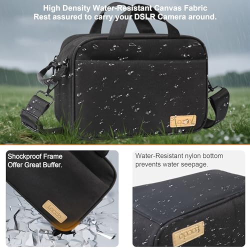 Bolso compacto para cámara DSLR/SLR y mirrorless negro miniatura 6