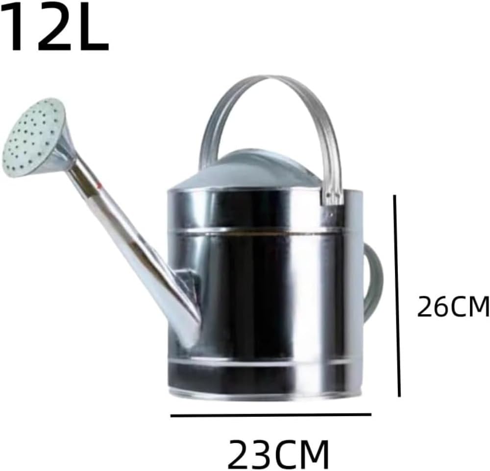 AKILERじょうろ緑の植物のじょうろガーデニング水やり花壇フラワー栽培大容量園芸道具 (12L)