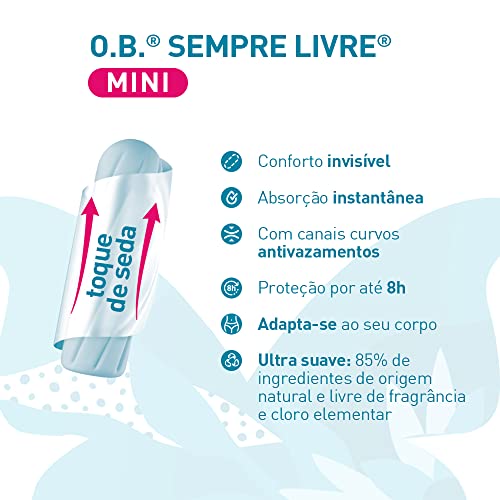 o.b. O.B Sempre Livre Médio 10Un