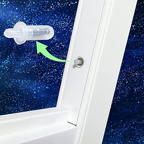 Kowibcl 20 Pcs Shutter Repair Plantation Shutter Replacement Parts Shutter Pins Replacement Plantation Shutter Repair Kit Pins, Plastic Spring #TOP4