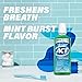 ACT Restoring Zero Alcohol Fluoride Mouthwash 18 fl. oz. Strengthens Tooth Enamel, Mint Burst