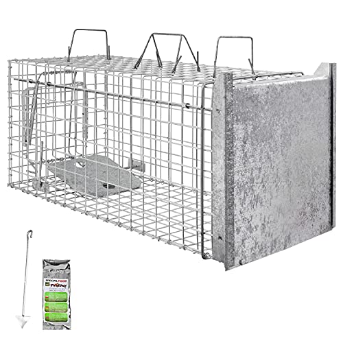 Petigi Trampa Jaula para Animales 80x34x34 cm