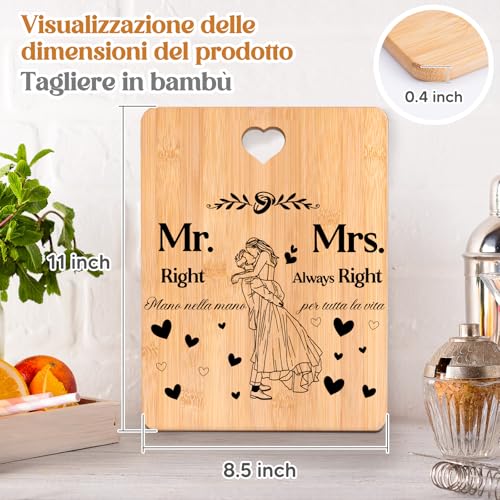 Regali di Design matrimonio: Idee originali nozze sposi