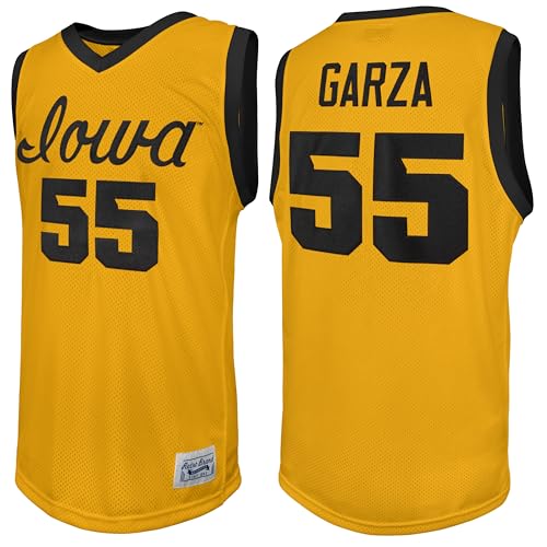Retro Iowa Hawkeyes Luka Garza #55 Basketball Jersey