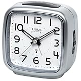 Filius 0607-19 Funk-Wecker Silberfarben/Schwarz