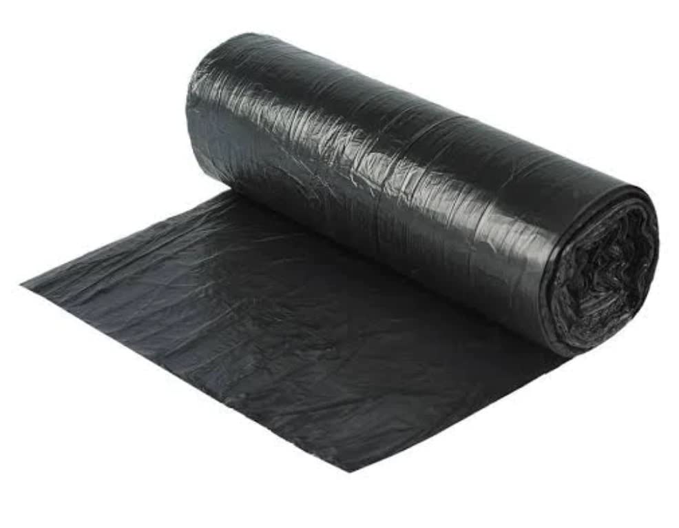 Image of Premium Recyclable Garbage Bags | Medium Size Durable Dustbin Bag | Trash Bag - Black Dustbin Covers for Indoor, Outdoor, Home, Office and Hotels Wet & Dry Waste (Pack of 8 Rolls) Total 240 Bags