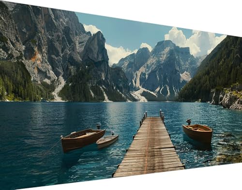 Kit Complet Broderie Diamant 60x120 | Point de Croix et Home Decor Paysage 5D