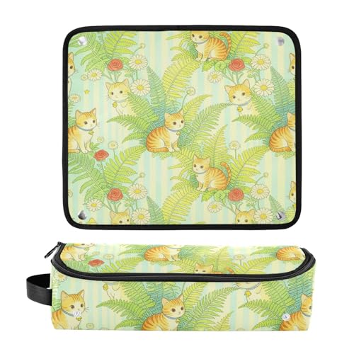 Bolsa de viaje para herramientas de cabello con tapete resistente al calor y gran capacidad para planchas y accesorios miniatura 3