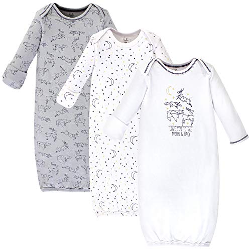 Image of Touched by Nature Unisex Baby Organic Cotton Gowns