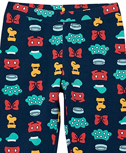 Image of Amazon Essentials Disney | Marvel | Star Wars | Frozen | Princess Girls and Toddlers' Cotton Stretch Leggings, Multipacks