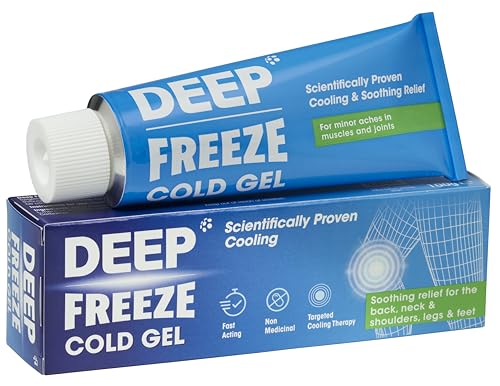 Deep Freeze Kältegel zur Schmerzlinderung, 100 g (Verpackung kann variieren)