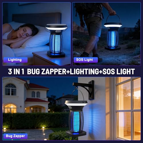 Solar Bug Zapper Outdoor - image 5