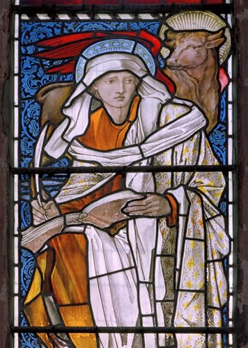 Affiche decorative graffiti Saint Luc Edward Burne Jones pour sublimer votre salon moderne