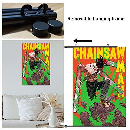Mazelx Chainsaw Man Poster Denji Chainsaw Man Hanging Wall Picture Decor-25''*17" ( Chainsaw Man Merch) #TOP2