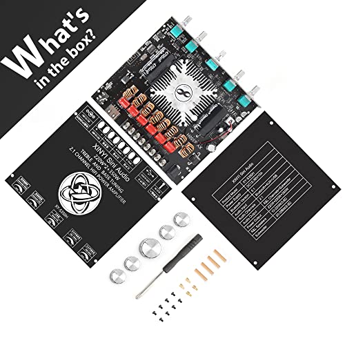Image of XY-S350H 220W*2+350W 2.1 Bluetooth Power Amplifier Board Support Custom Bluetooth Name, 18V-36V Bluetooth Speaker Audio Amplifier Module (XY-S350H)